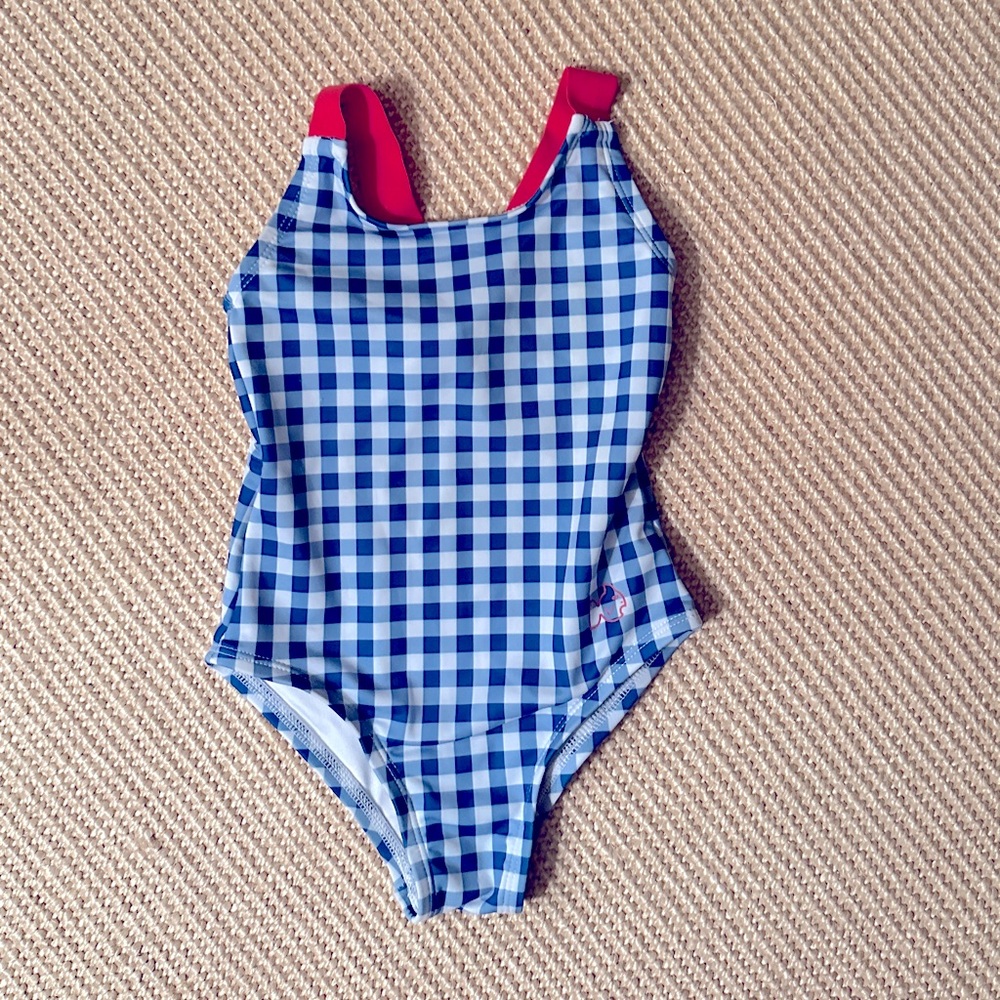 Prodoh Gingham Swimsuit 3T